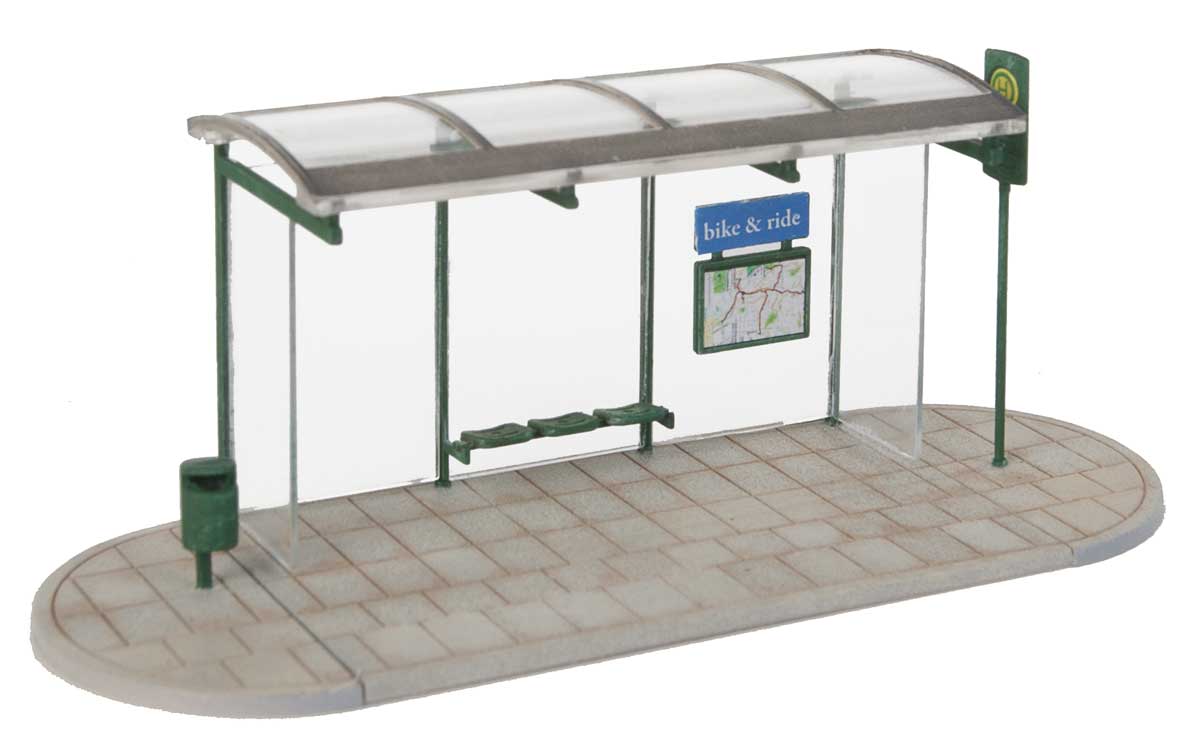 Modern Bus Shelter - 2