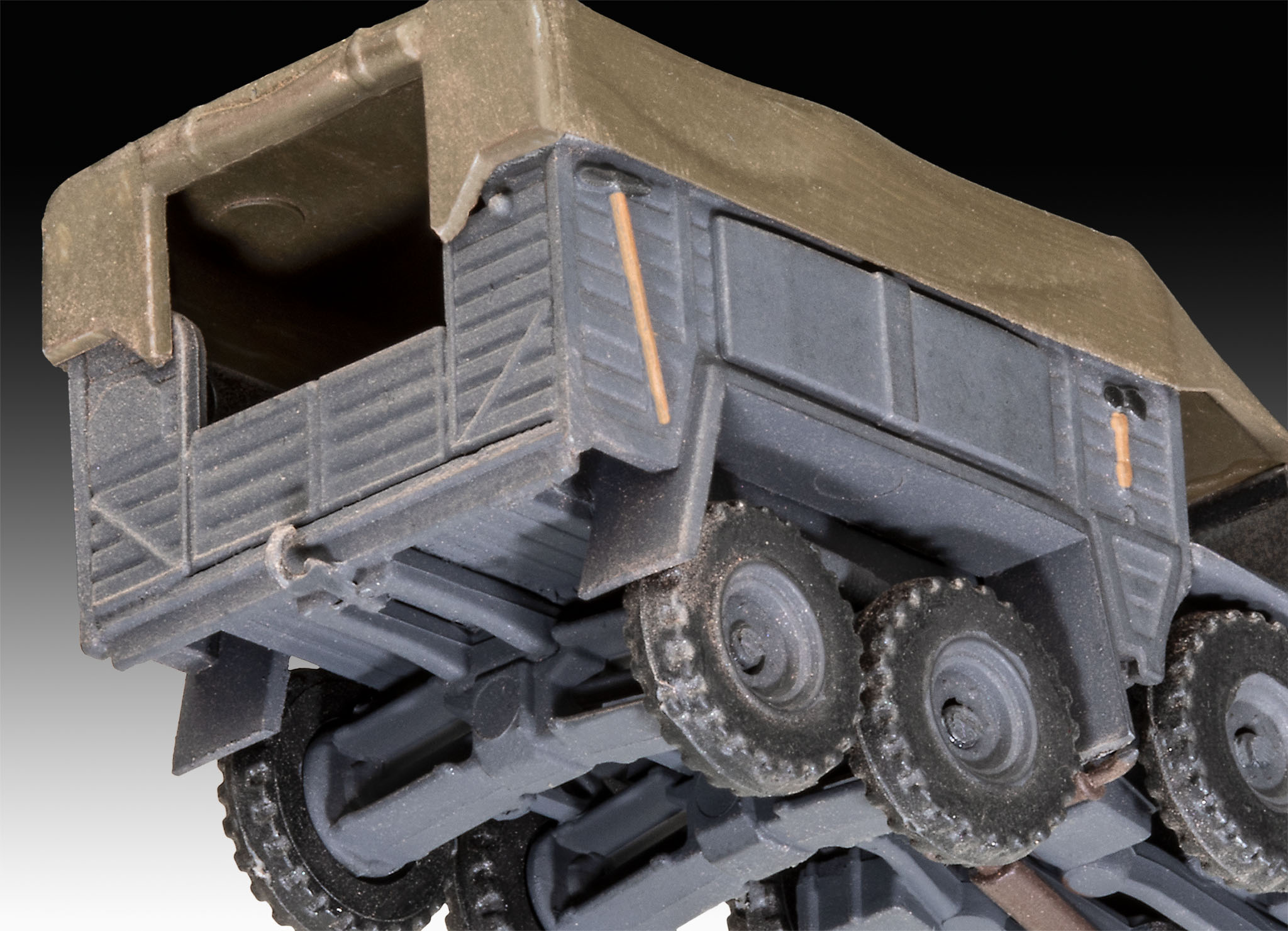 Krupp Protze KFZ 69 with 3,7cm Pak. 1/76 - 4