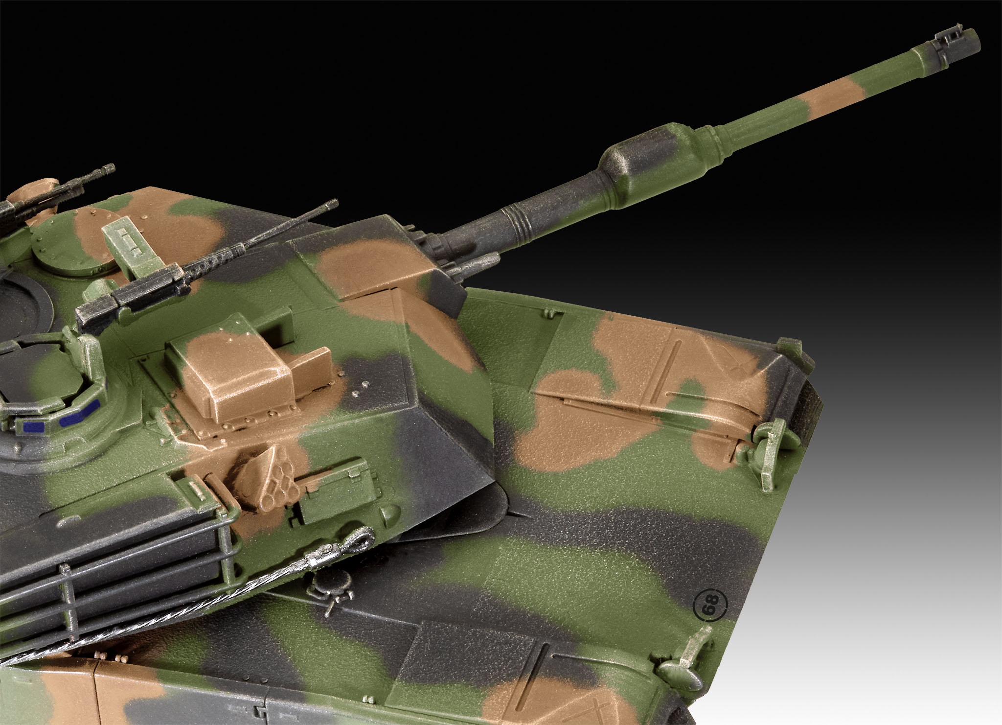 M1A2 Abrams Tank 1/72 - 3