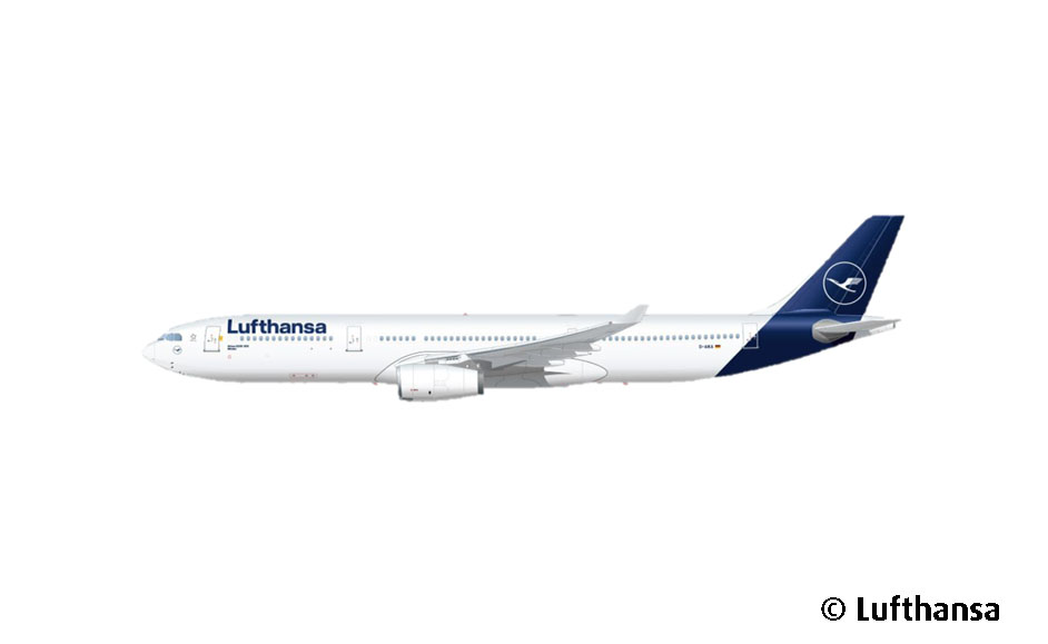 Airbus A330-300 - Lufthansa "New Livery" 1/144