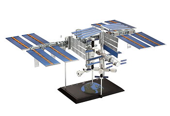 Model set: ISS platinium edition, 25th anniv. 1/144
