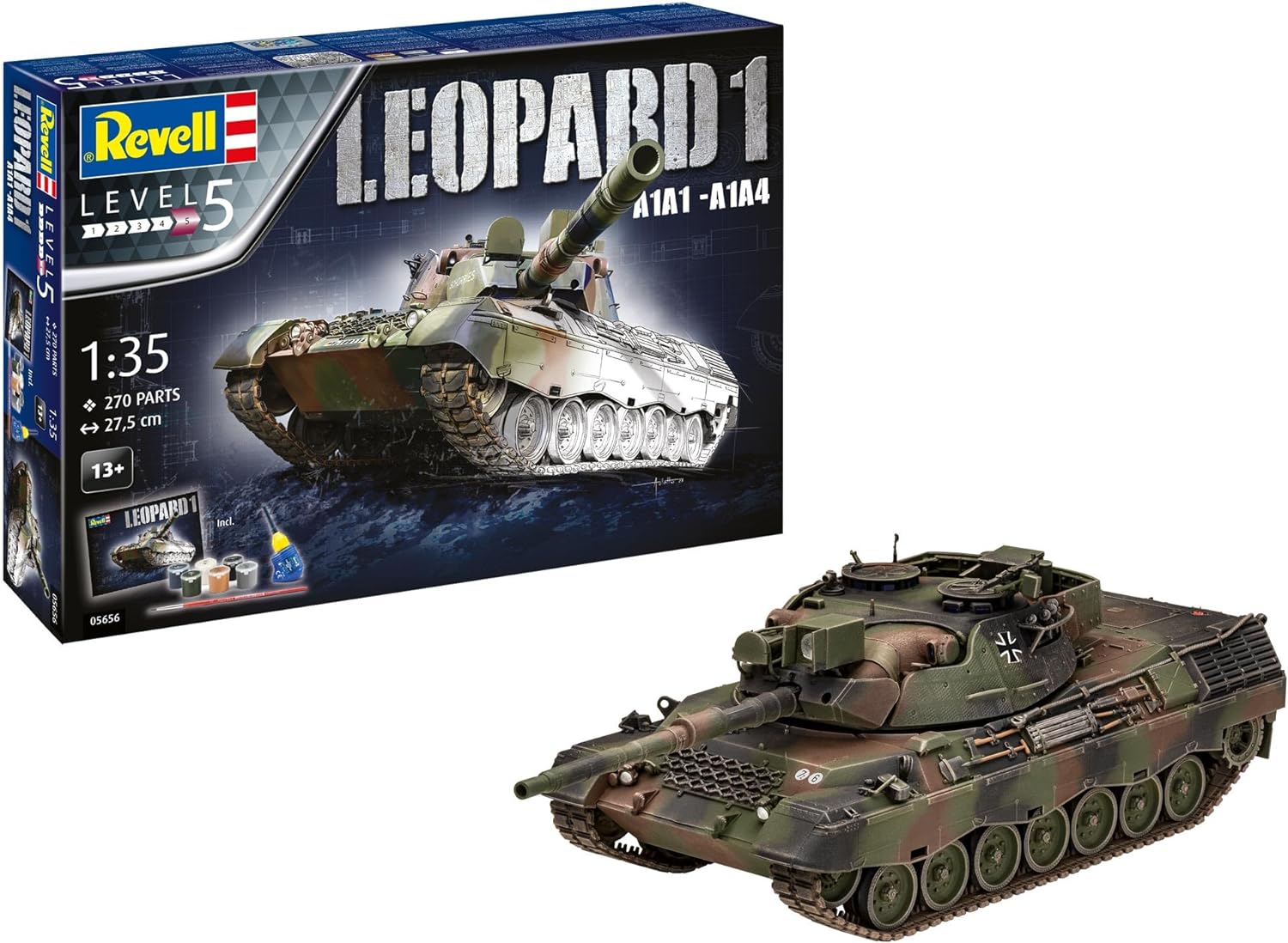 Leopard 1A1 Escala 1/35 Revell 3258 – Leonardo Hobbies