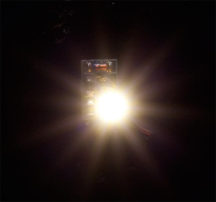 LED 5 varmvita, 12-16V