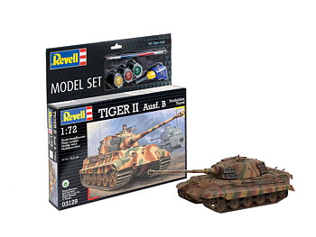 Model set: Tiger II Ausf. B 1/72