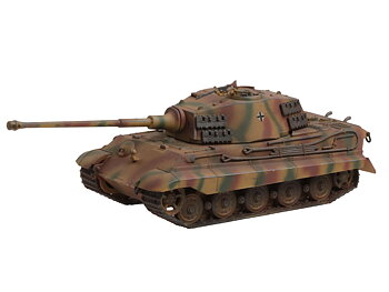 Model set: Tiger II Ausf. B 1/72