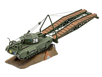 Model set: Churchill A.V.R.E. 1/76