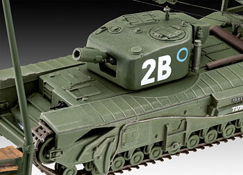 Model set: Churchill A.V.R.E. 1/76