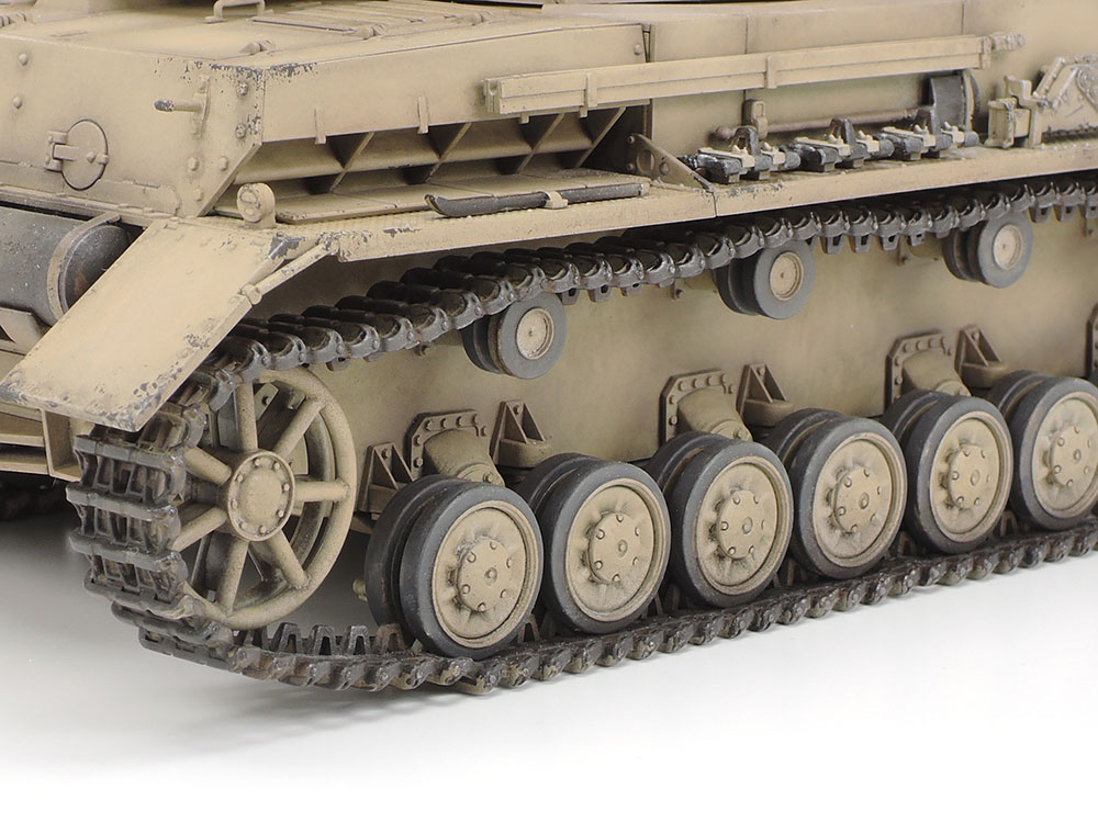 German Tank Panzerkampfwagen IV Ausf.F 1/35 - 6