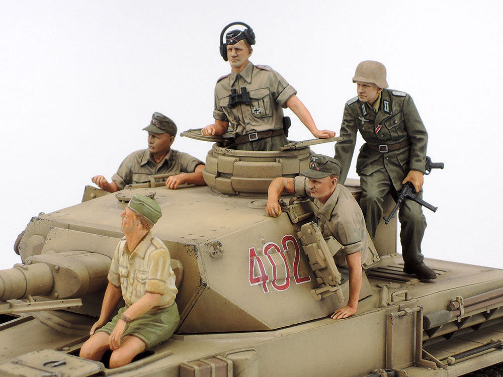 German Tank Panzerkampfwagen IV Ausf.F 1/35 - 3