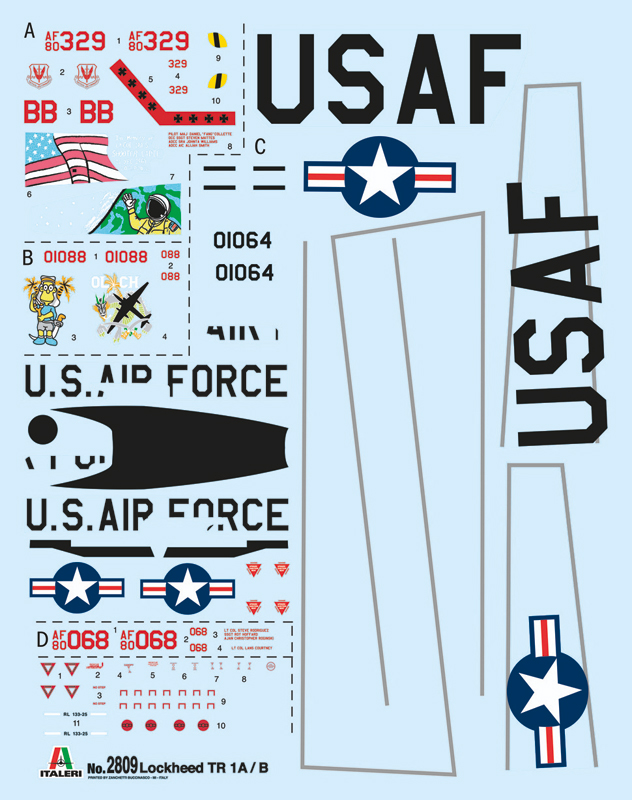 Lockheed TR-1A/B 1/48 - 3