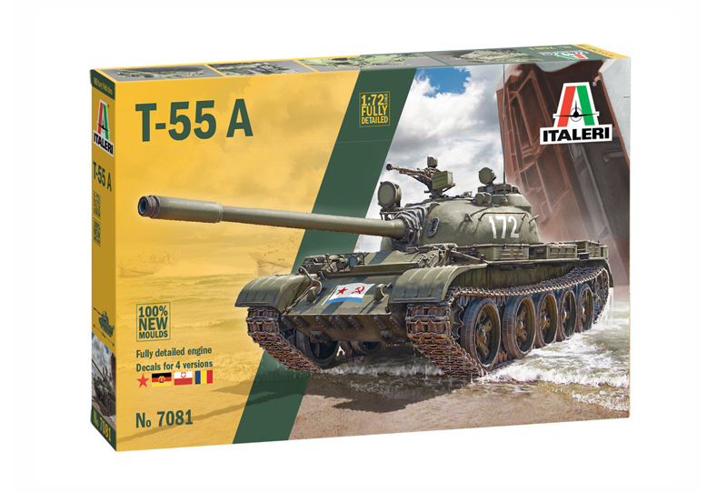 T-55 A Medium Battle Tank 1/72 - 2