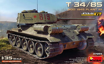 T-34-85 Mod. 1945 Plant 112, interior kit 1/35