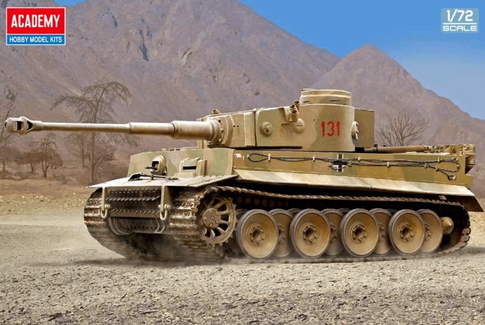 German Tiger-I Ver. Early 1/72