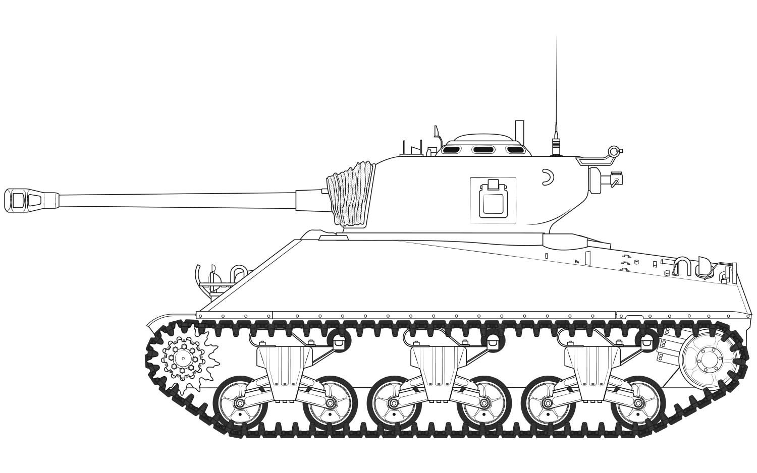 M4A3(76)W 'Battle of the bulge' 1/35 - 4