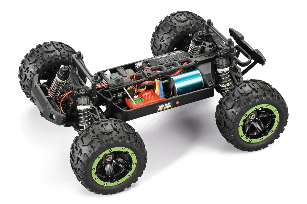 Slyder MT Turbo 1/16 4WD 2S Brushless, green - 2