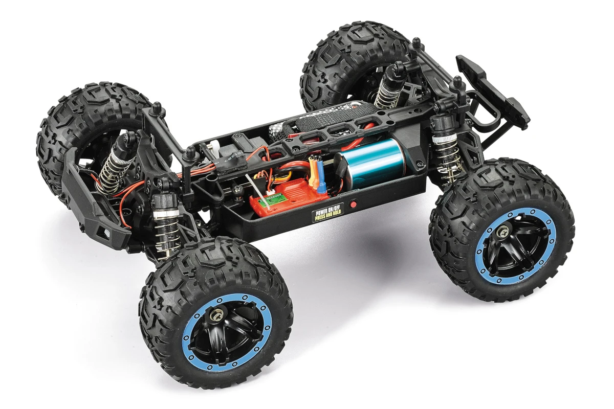 Slyder MT Turbo 1/16 4WD 2S Borstlös, blå - 2