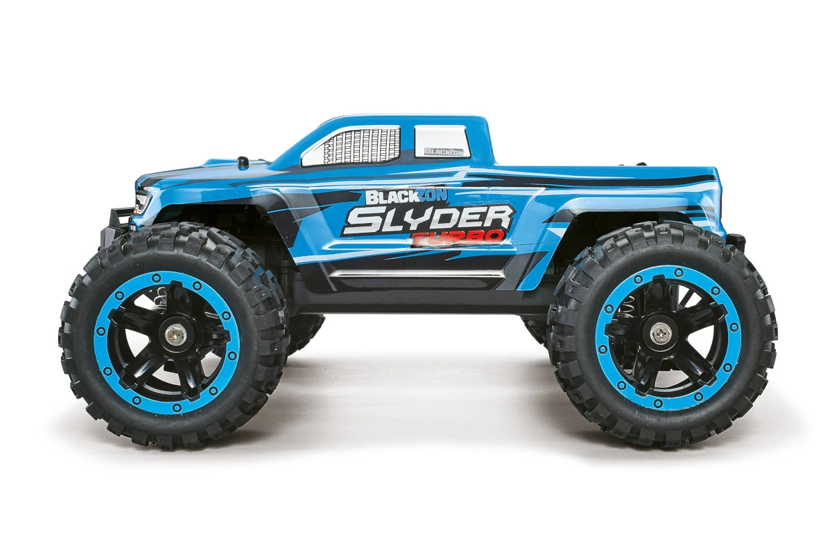 Slyder MT Turbo 1/16 4WD 2S Borstlös, blå - 3