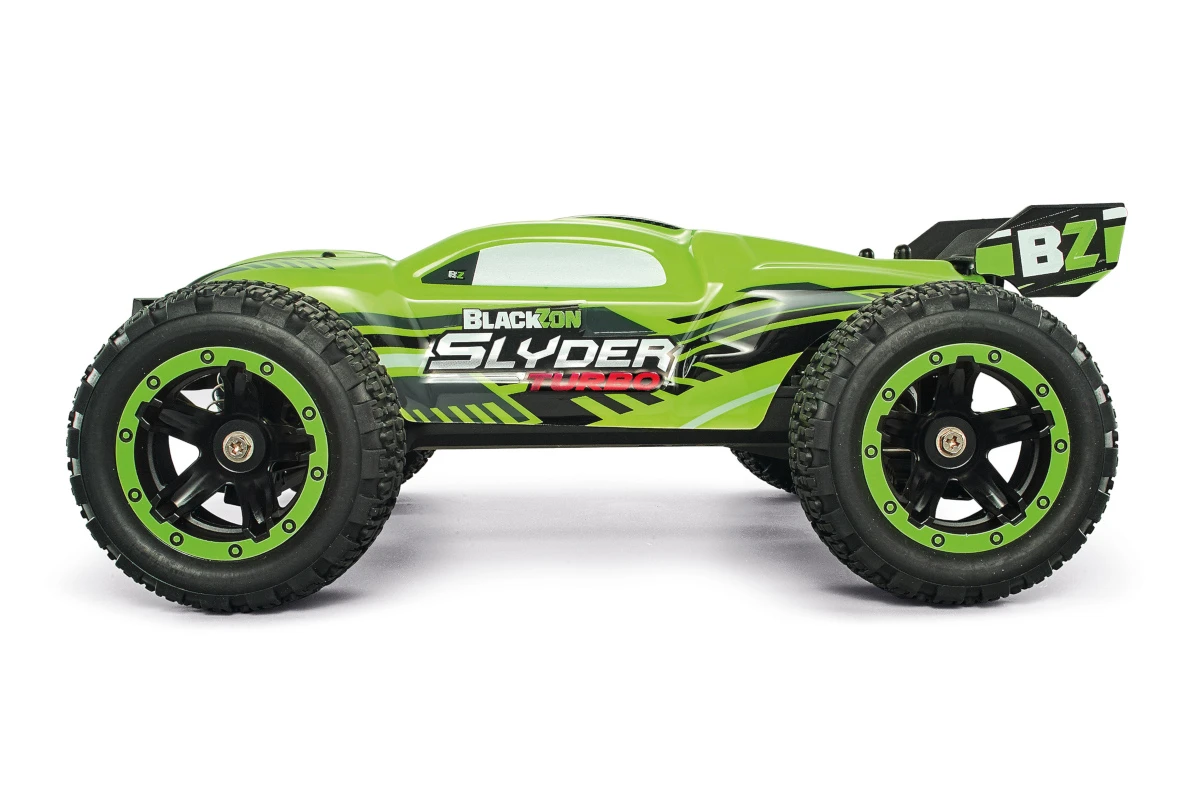 Slyder ST Turbo 1/16 4WD 2S Borstlös, grön - 2
