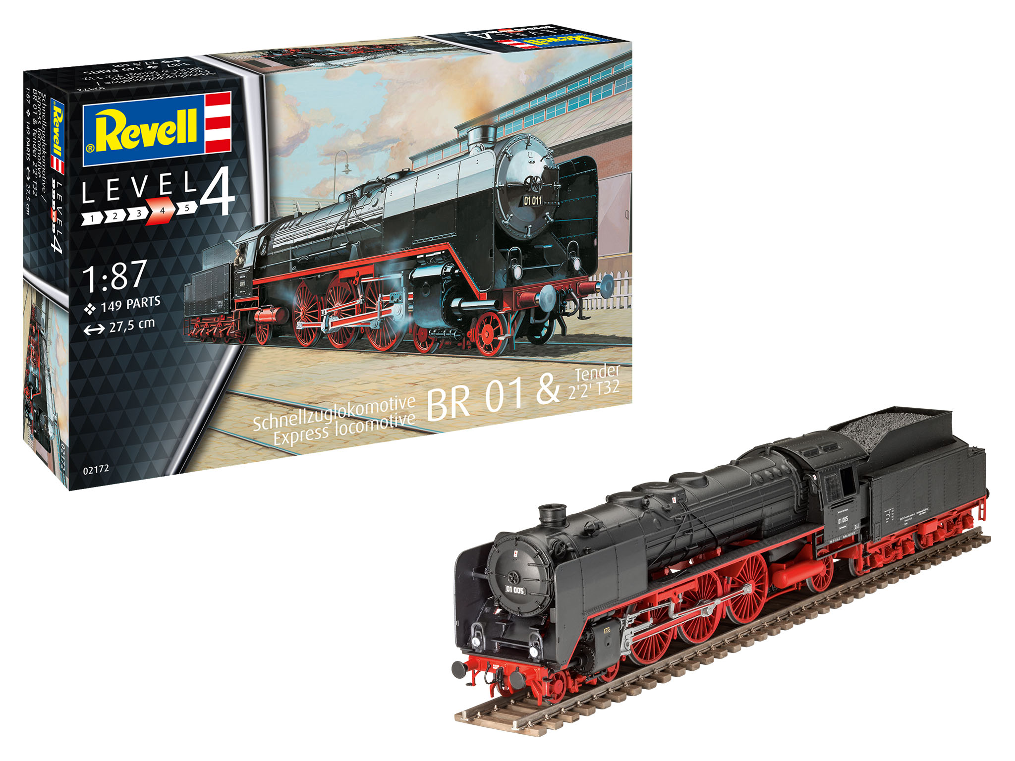 Ånglok BR01 2'2' T32 1:87 - 2