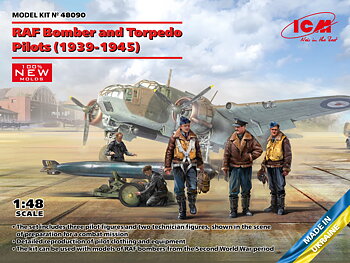 RAF Bomber and Torpedo Pilots (1939-1945) 1/48