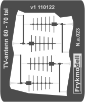 TV-antenn, 60-tal, N