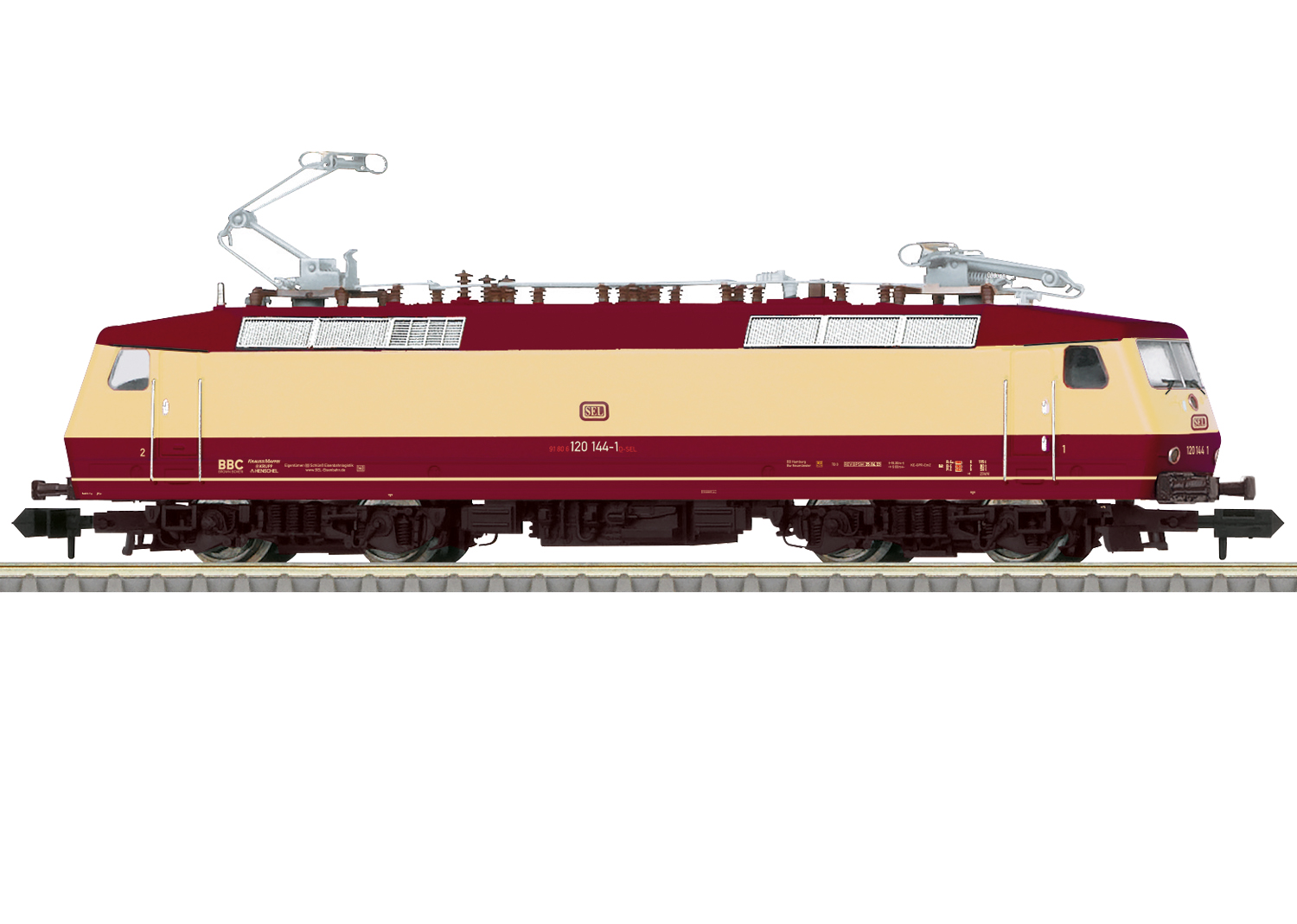 Ellok BR 120, SEL Ep VI