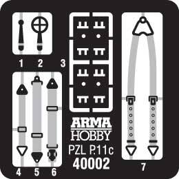PZL P.11c, Model Kit 1/48 - 3