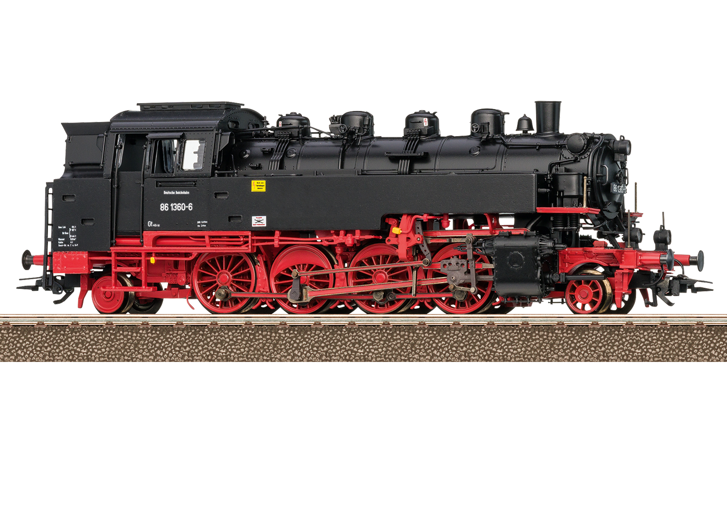 Dampflok BR 86.0-8 DR/DDR
