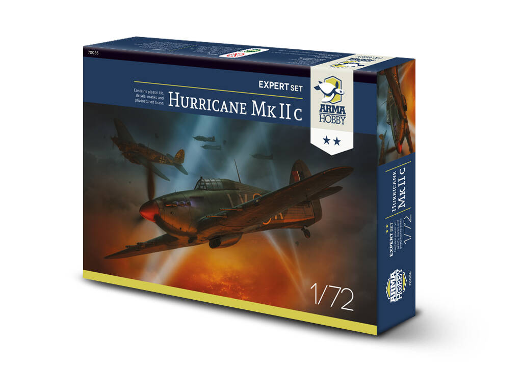 Hurricane Mk IIc, Expert Set 1/72
