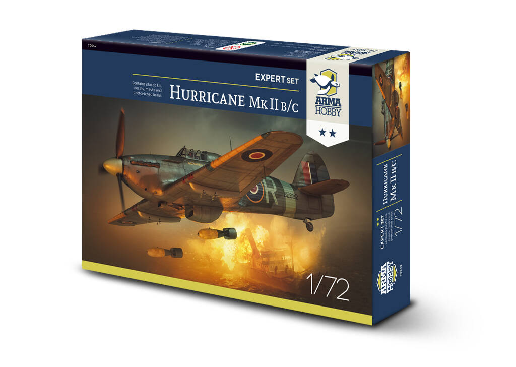 Hurricane Mk IIb/c, Expert Set 1/72