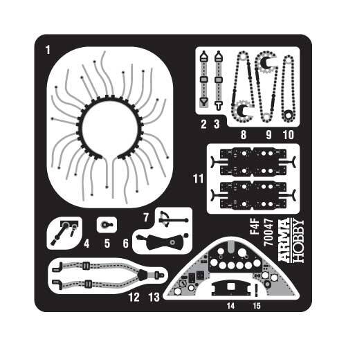 F4F-4 Wildcat, Expert Set 1/72 - 2