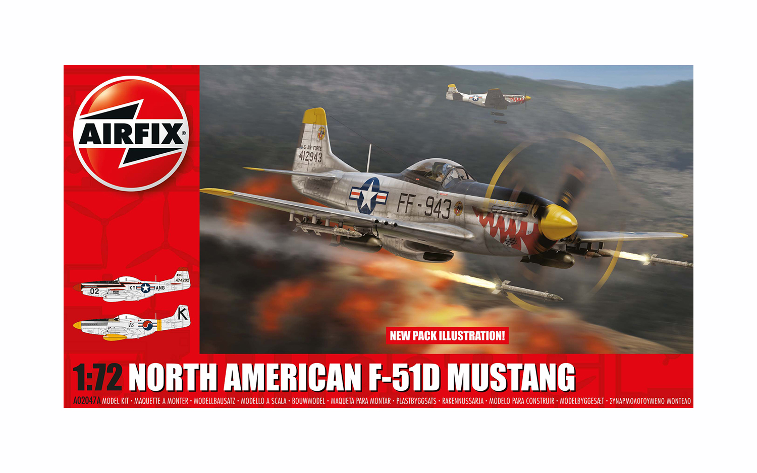 North American F-51D Mustang 1/72