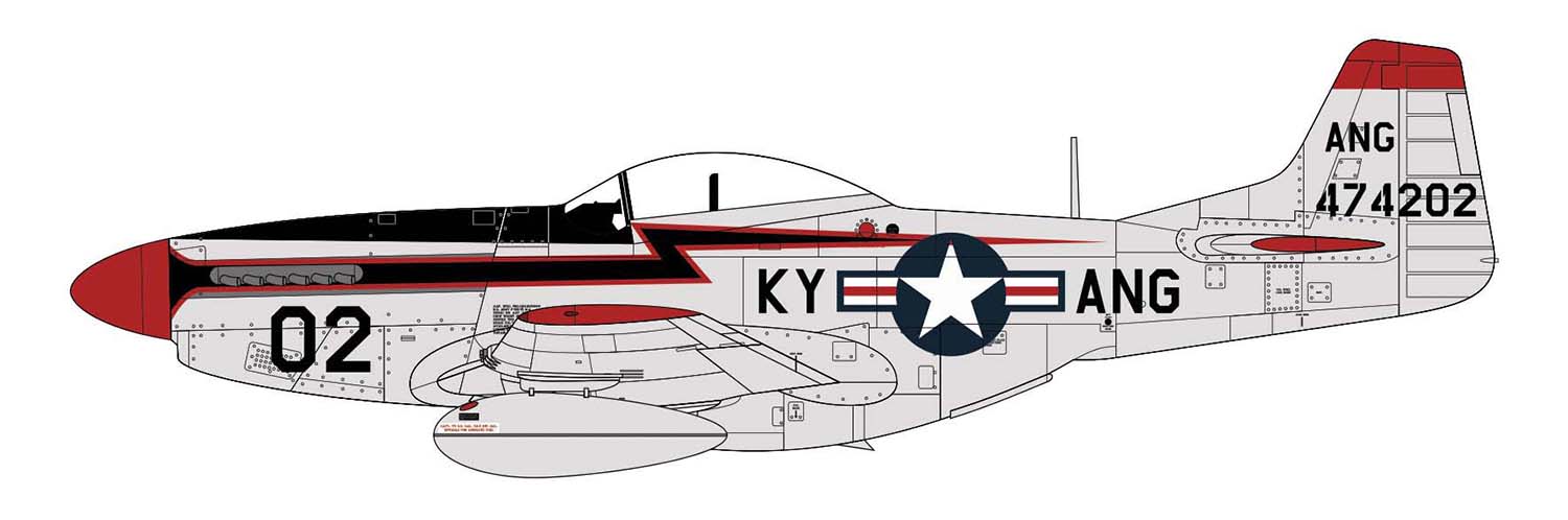 North American F-51D Mustang 1/72 - 2