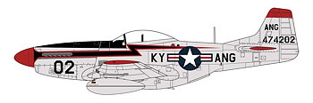 North American F-51D Mustang 1/72