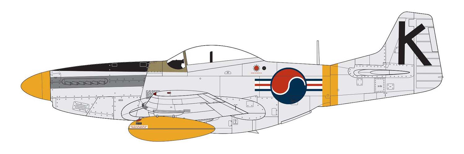 North American F-51D Mustang 1/72 - 3