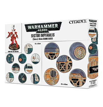 Sector Imperialis: 25 & 40mm round bases