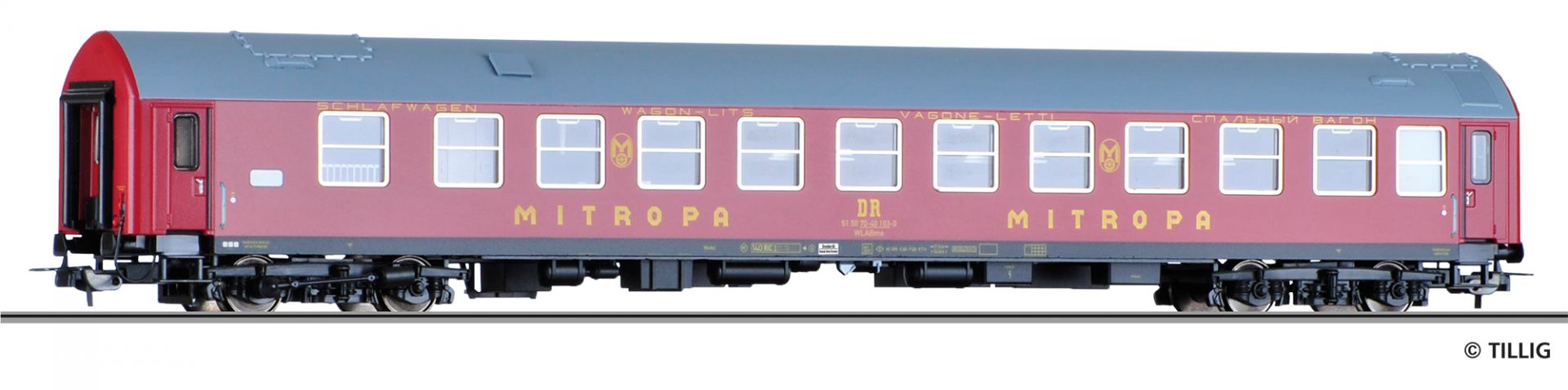 Sovvagn WLABme 'Mitropa', DR Ep IV