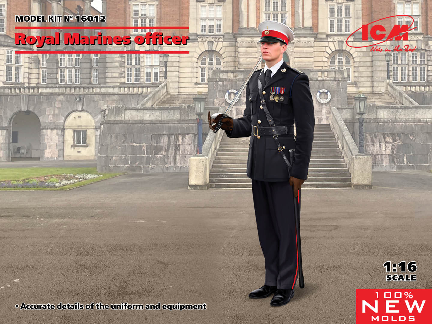 Brittisk Marinsoldat 1/16
