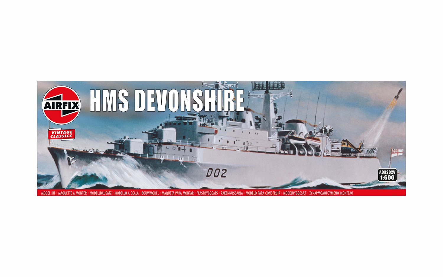 HMS Devonshire 1/600