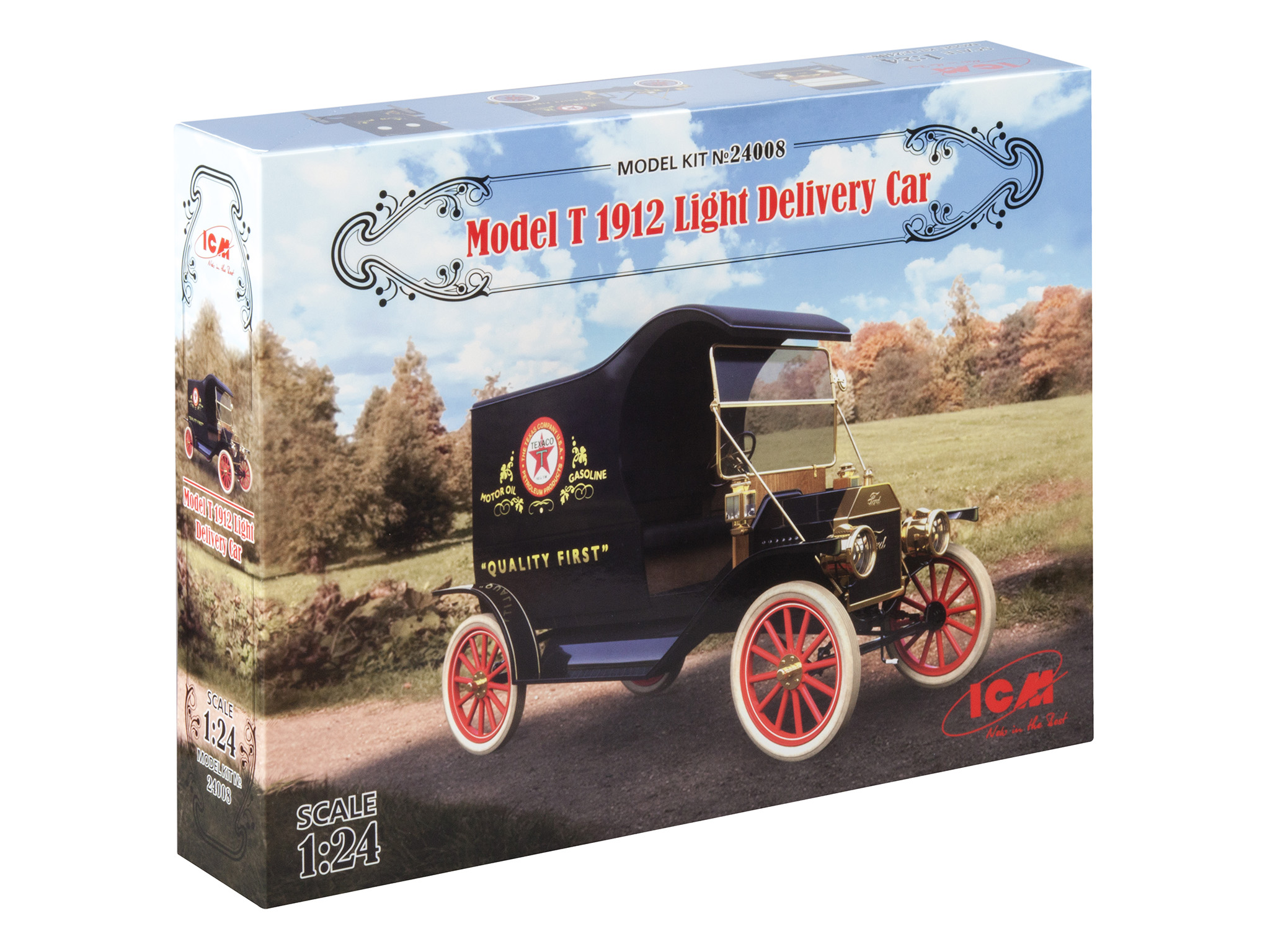 Ford Model T 1912 lätt leveransbil 1/24 - 3