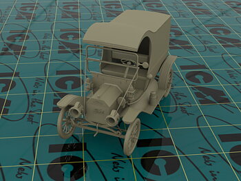 Ford Model T 1912 lätt leveransbil 1/24