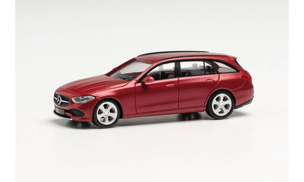 Mercedes-Benz C-Klass T-Modell, hyacintröd met.