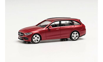 Mercedes-Benz C-Klass T-Modell, hyacintröd met.