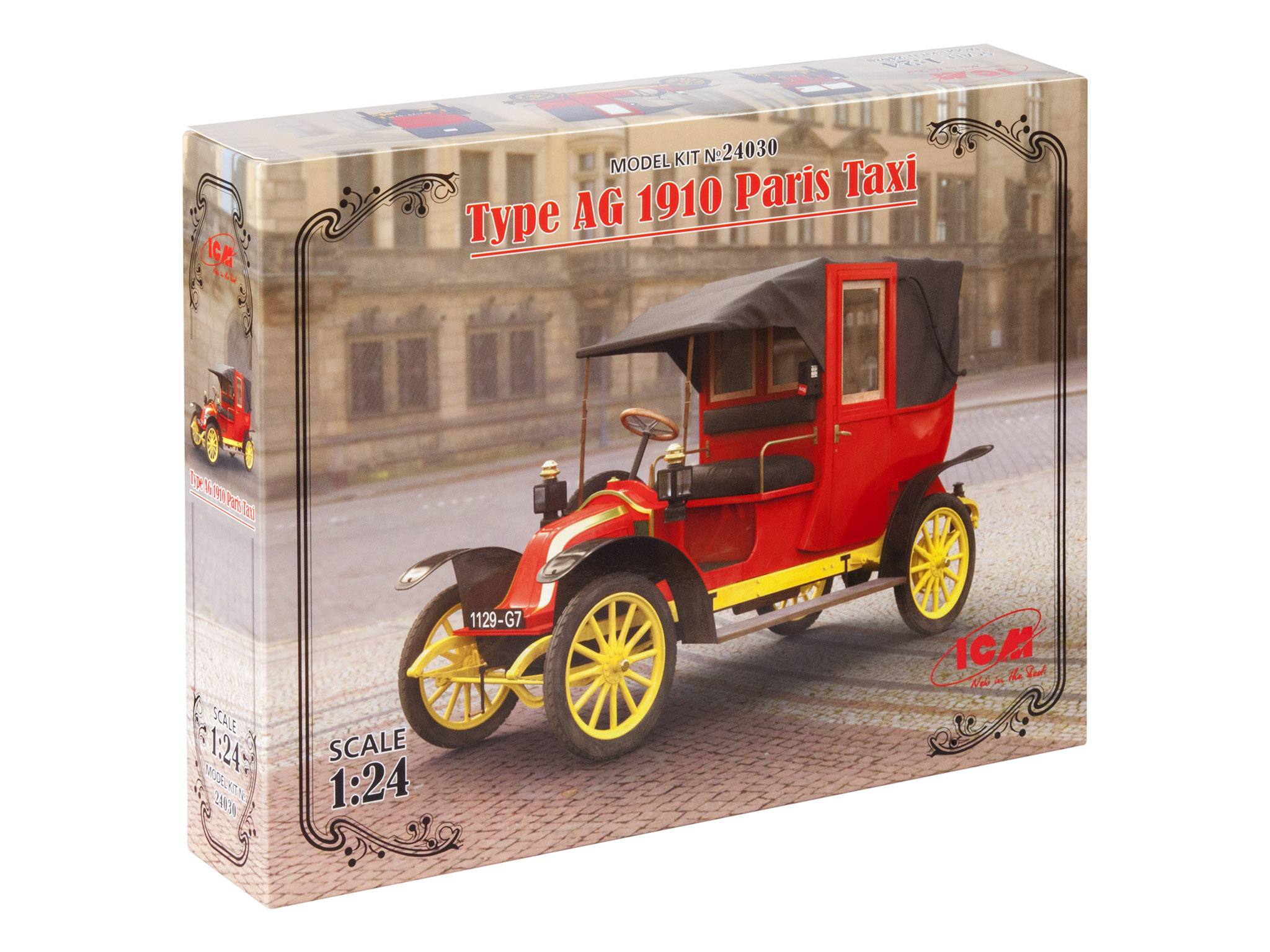 Type AG 1910 Paris Taxi 1/24 - 3