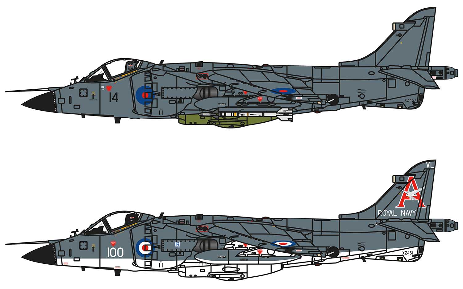 BAE Sea Harrier FRS.1 1/72 - 2