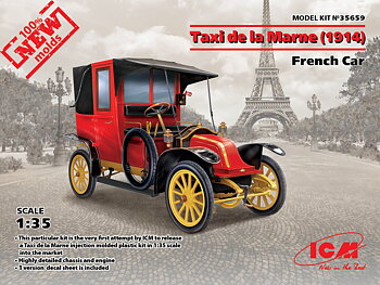 Taxi de la Marne (1914), French Car 1/35