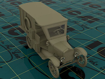 Model T 1917 – Amerikansk WWI Ambulans 1/35