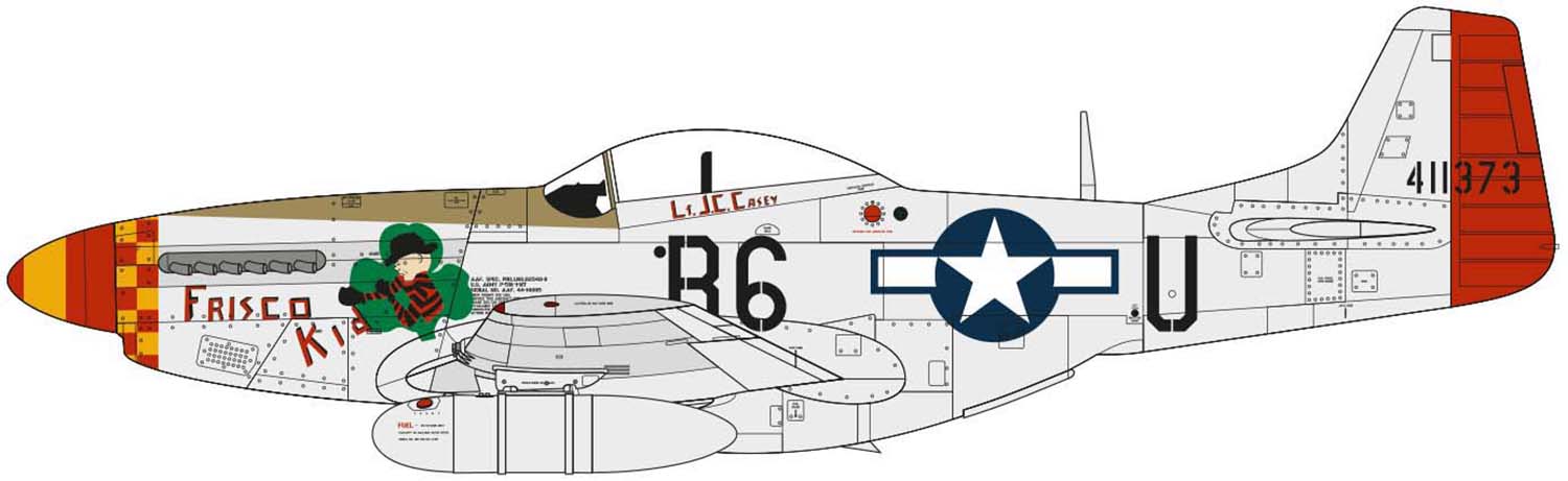 NA P-51D Mustang 1/48 - 3