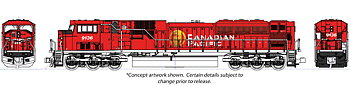 Diesellok SD90/43MAC CP #9155