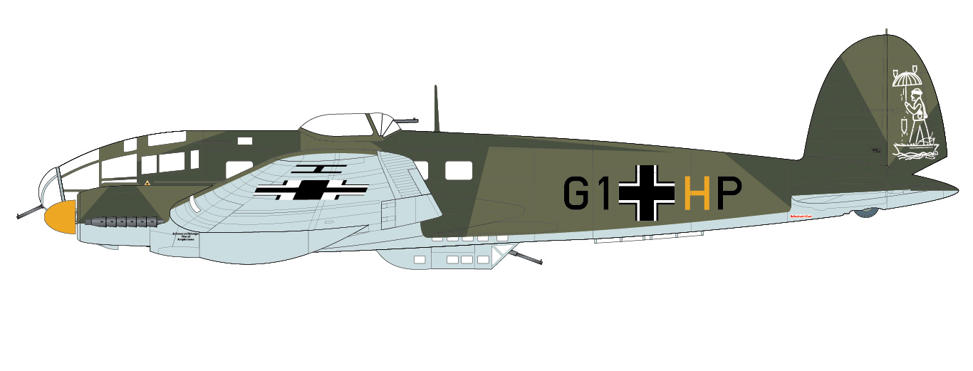 Heinkel He 111P-2, bombflygplan WWII 1/72 - 4